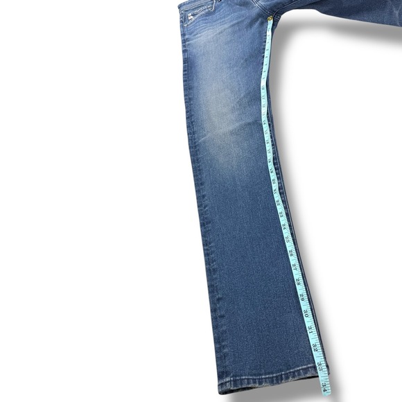 AG Adriano Goldschmied The Tellis Modern Slim Jeans Mens 32x34 Blue Medium Wash - Picture 10 of 10